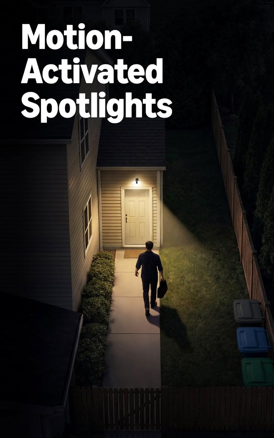 Spotlight Cam 2K (Newest Model), Battery, Home or Business Security, Wide-Angle Retinal 2K Video, 6X Enhanced Zoom, Motion-Activated Spotlights, 3-Pack, Black